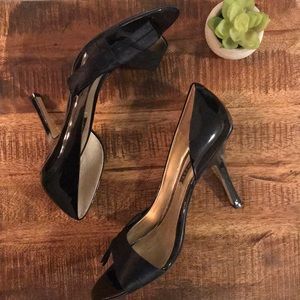 💚 2/$30! 💚 Nine West NW Chitty Black Patent 8